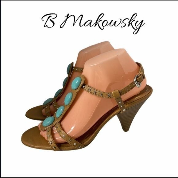 b. makowsky Shoes - B.Makowsky Strapy Sandals